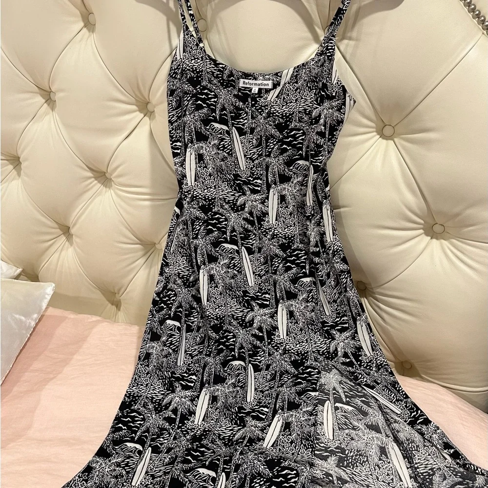 Reformation Crimini Dress in Lanai Print Size 0 - Picture 3 of 3